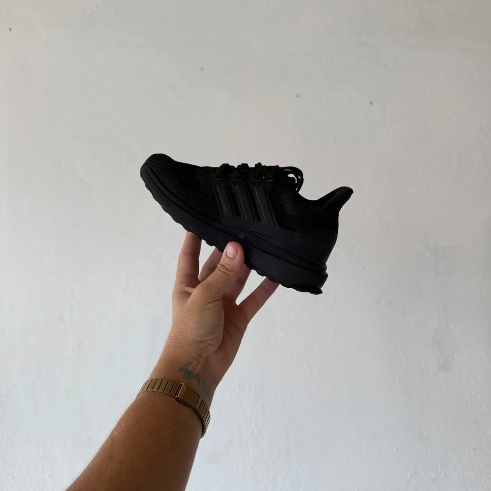 Lot of 2 adidas X_PLRPHASE UBounce DNA Kids Sneakers Triple Black Size 11K